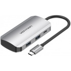 Концентратор Vention USB3.1 Type-C --> USB 3.0x4/PD 100W Hub 5-in-1 (TNBHB) U0574969