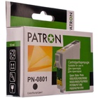 Картридж PATRON EPSON R265/285/360,RX560/585/685,P50,PX650 BLACK (T0801) (PN-0801) U0108126