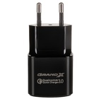 Зарядное устройство Grand-X Quickcharge QС3.0 3.6V-6.5V 3A, 6.5V-9V 2A, 9V-12V 1.5A USB (CH-550B) U0228069