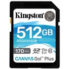 Карта памяти Kingston 512GB SDXC class 10 UHS-I U3 Canvas Go Plus (SDG3/512GB) U0438912