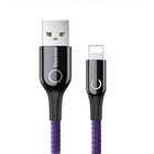 Дата кабель USB 2.0 AM to Lightning 1.0m 2.4A purple Baseus (CALCD-05) U1106541