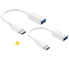 Перехідник OTG USB 2.0 AF to USB-C 0.11m 2PCS white XoKo (XK-AC230-WH2) U1091577