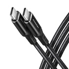 Дата кабель USB-C to USB-C 3.0m v3.2 Gen 1 PD 60W 3A black AXAGON (BUCM3-CM30AB) U1172943