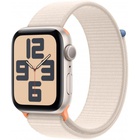 Смарт-часы Apple Watch SE 2023 GPS 44mm Starlight Aluminium Case with Starlight Sport Loop (MRE63QP/A) U0854971