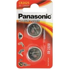 Батарейка PANASONIC CR 2025 * 2 LITHIUM (CR-2025EL/2B) U0157365