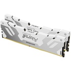 Модуль пам'яті для комп'ютера DDR5 32GB (2x16GB) 8000 MHz Renegade White Kingston Fury (ex.HyperX) (KF580C38RWK2-32) U1095894