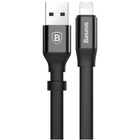 Дата кабель USB 2.0 AM to Lightning 0.23m 2A black Baseus (CALMBJ-B01) U1106565