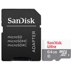 Карта памяти SANDISK 64GB microSD class 10 Ultra Light (SDSQUNR-064G-GN3MA) U0468131