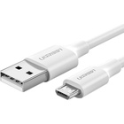 Дата кабель USB 2.0 AM to Micro 5P 0.5m 2A US289 white Ugreen (60140) U1106824