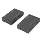 Адаптер HDMI extender 70m 1080p/40m 4K30Hz CAT 5e/6/6A/7 HDBaseT IR black Digitus (DS-55500) U1185792