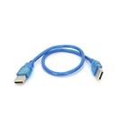 Дата кабель USB 2.0 AM/AM 0.3m blue Ritar (YT-AM/AM-0.3TBL) U1083934