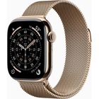 Смарт-годинник Apple Watch Series 11 GPS + Cellular 42mm Gold Titanium Case with Gold Milanese Loop (MF8Y4RK/A) U1101078