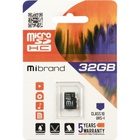 Карта памяти Mibrand 32GB microSDHC class 10 UHS-I (MICDHU1/32GB) U0507800