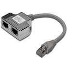 Разветвитель DIGITUS витой пары, STP, cat.5e, 1x2RJ-45 (DN-93904) U0299517