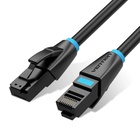 Патч-корд 10m UTP cat 6 RJ-45 flat black Vention (IBJBL) U1179468