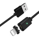 Дата кабель USB 2.0 AM to Lightning Magnetic black Essager (EXCCXL-ML01) U1106691