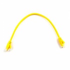 Патч-корд 0.25м, RJ-45, Cat.5e, CU, медь, желтый Ritar (PCR-CU/0.25Yw / 04278) U0534703