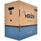 Кабель сетевой Merlion UTP 305м, cat 5e, CU, 4*2*0,50мм, ПВХ, indoor (КПВ-ВП (100) 4*2*0,50 / 17383) U0435620
