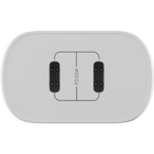Зарядний пристрій Globex 2xUSB-C 30W FastPower white (30WCC) U1144483