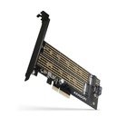 Контролер AXAGON PCIe to NVMe+SATA M.2 (PCEM2-D) U1124734