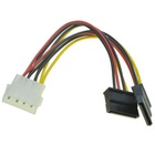 Кабель питания Atcom Sata power to 2x Sata power 0.2m (14366) U0277672