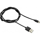Дата кабель USB 2.0 AM to Lightning 1.0m MFI Black CANYON (CNS-MFICAB01B) U0421724