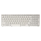 Клавиатура ноутбука PowerPlant ASUS A52,K52,X54 (K52ver) белый,белый (KB311699) U0406902