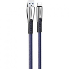 Дата кабель USB 2.0 AM to Lightning 1.0m zinc alloy blue ColorWay (CW-CBUL010-BL) U0446708