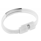 Дата кабель USB 2.0 AM to Lightning 0.2m браслет white EXTRADIGITAL (KBU1781) U0424752