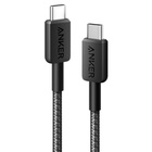 Дата кабель USB-C to USB-C 1.8m nylon 322 black Anker (A81F6G11) U1070471