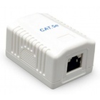 Розетка сетевая Cablexpert RJ45x1 UTP, cat.5e (NCAC-1U5E-01) U0609323