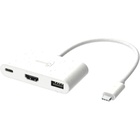 Концентратор J5create USB-C 3-in-1 1xHDMI + 1xUSB 3.2 + 1xUSB-C PD100W black (JCA379EW-N) U1191679