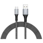 Дата кабель USB 2.0 AM to Type-C 1.0m Jagger T-C814 Grey T-PHOX (T-C814 grey) U0419306