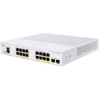 Коммутатор сетевой Cisco CBS350 Managed 16-port GE, PoE, 2x1G SFP (CBS350-16P-2G-EU) U0859513