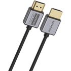 Кабель мультимедійний HDMI to HDMI 1.5m v2.1 grey Promate (primelink8k-150.grey) U1071344