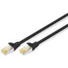 Патч-корд 2м CAT 6a S-FTP, AWG 26/7, Cu, LSZH, black Digitus (DK-1644-A-020/BL) U1103873