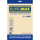 Бумага Buromax А4, 80g, PASTEL cream, 20sh, EUROMAX (BM.2721220E-49) U0411920
