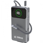 Батарея універсальна Dudao K31Pro 20000mAh 45W PD, QC, with built-in USB-C/Lightning cables (6977196682010) U1141481