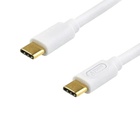 Дата кабель USB-C to USB-C 1.8m 60W 3A QC 3.0 white Atcom (AT-C18) U1175981