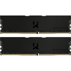 Модуль памяти для компьютера DDR4 16GB (2x8GB) 3600 MHz Iridium Pro Deep Black GOODRAM (IRP-K3600D4V64L18S/16GDC) U0538277