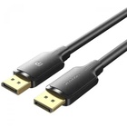 Кабель мультимедійний DisplayPort M to DisplayPort M 1.0m 16K60Hz/8K240Hz fabric gray Vention (HGCHF U1179414