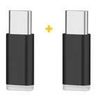 Перехідник Micro 5P F to USB-C M 2PCS black XoKo (XK-AC010-BK2) U1091670