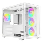 Корпус для ПК OCYPUS IOTA C70 WH CURVE ARGB DIGITAL (IOTA-C70-WHD400CD-GL) U1141196