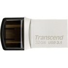USB флеш накопитель Transcend 32GB JetFlash 890S Silver USB 3.1 (TS32GJF890S) U0156269