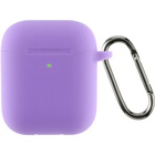Чехол для наушников Armorstandart Ultrathin Silicone Case With Hook для Apple AirPods 2 Purple (ARM59690) U0857149