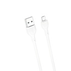 Дата кабель USB 2.0 AM to Micro 5P 1.0m 2.1A white XO (NB200-M-WH) U1093059