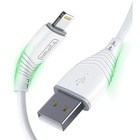 Дата кабель USB 2.0 AM to Lightning 1.2m Nature T-L830 White T-PHOX (T-L830 White) U0419278