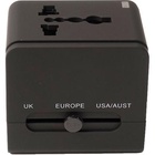 Зарядное устройство PowerPlant Международный адаптер 220В + 2*USB max2.1A (DV00DV5067) U0245341