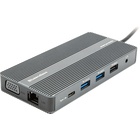 Концентратор Blueendless USB-C to 2xHDMI + VGA + LAN + 3xUSB 2.0 + SD/TF + USB-C PD100W + Aux (CA913886) U1086411