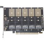 Контроллер Frime PCI-E-5xM.2 (B Key) WCH382L (ECF-PCIEtoSSD010) U0689420